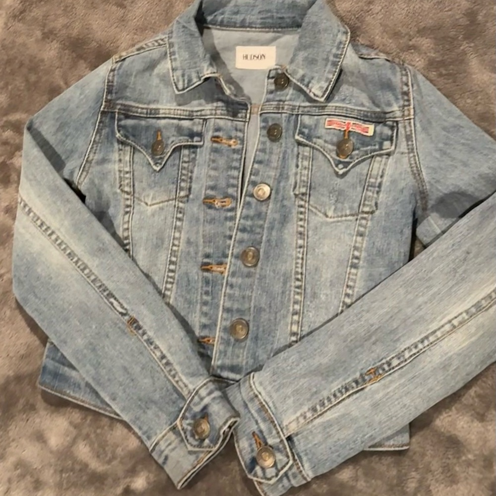 HUDSON DENIM TRUCKER  JACKET-Small
